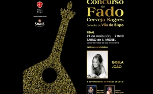 Gisela João na final do Concurso de Fado Cerveja Sagres Concelho de Vila do Bispo