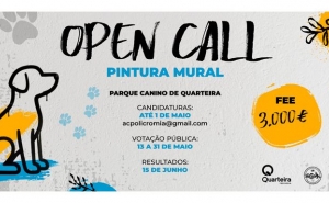 Quarteira lança concurso para pintura mural do Parque Canino