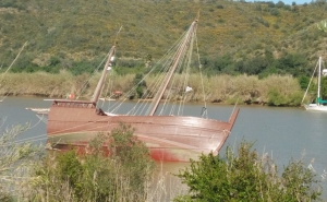 Autoridade Marítima Nacional desencalha Caravela «Boa Esperança» no rio Guadiana