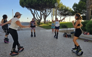 Kangoo Jumps com Vania Pipard anima o fim de tarde em Quarteira