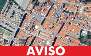 INTERRUPÇÃO DE TRÂNSITO NA RUA 25 DE ABRIL E RUA DA LIBERDADE, NA FREGUESIA DE SÃO BARTOLOMEU DE MESSINES