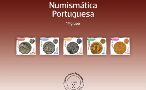 CTT APRESENTAM SELOS SOBRE NUMISMÁTICA PORTUGUESA