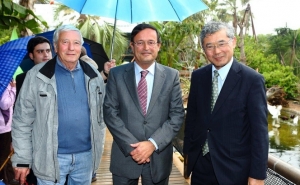 Embaixador do Japão em visita ao Zoomarine Algarve