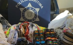 Polícia Marítima fiscaliza venda ambulante ilegal em Vilamoura