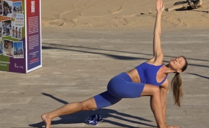 Amanhecer em movimento: Yoga Sunrise trouxe paz e harmonia ao Largo da Gaivota 