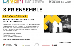 Ermida de Nossa Senhora de Guadalupe, será o palco de um concerto de música pelo SIFR Ensemble