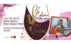 Sessão do evento Jazz nas Adegas acontece na Quinta do Barradas, com atuação de Inês Pinto Machado Trio