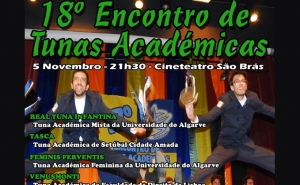 18.º Encontro de Tunas Académicas envolve de espírito universitário o Cineteatro São Brás 