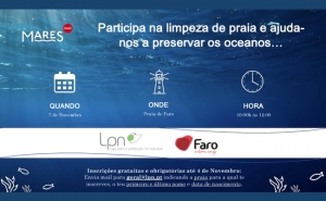 MARES CIRCULARES LIMPAM PRAIA DE FARO