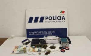 Detidos dois homens por tráfico de droga em Portimão e Faro