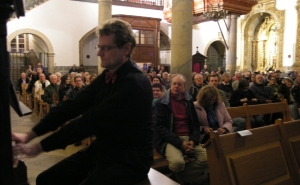 Cerca de 300 pessoas aplaudiram de pé o encerramento do Festival de Órgão