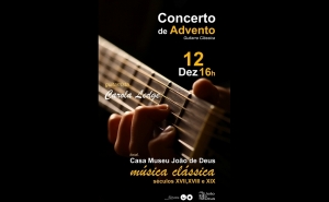 Carola Ledge atua na Casa Museu João de Deus em Concerto de Advento