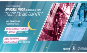 Tavira Convida a Pedalar e Caminhar sob as estrelas