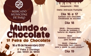 MERCADO MUNICIPAL DE FARO PROMOVE 1ª FEIRA DO CHOCOLATE
