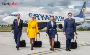 TURIJOBS RECRUTA TRIPULANTES DE CABINE PARA A RYANAIR
