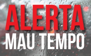 Seis distritos sob aviso laranja por causa de previsão de chuva forte