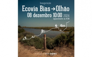 Ecovia Bias - Olhão tem inauguração marcada para dia 8 de dezembro