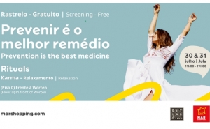 SENSIBILIZAÇÃO ÀS CRIANÇAS PARA CUIDADOS SOLARES, RASTREIO VISUAL E AÇÃO DE RELAXAMENTO NOS MEETING PLACES MAR SHOPPING EM JULHO 