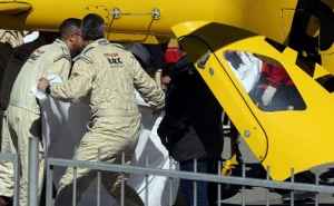 Fernando Alonso está bem depois de aparatoso acidente em Montmeló