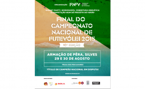 Final do Campeonato Nacional de Futevólei acontece em Armação de Pêra