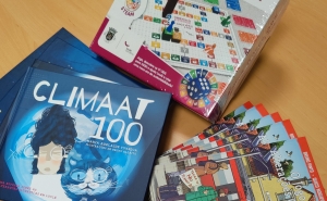 LIVROS E JOGOS SOBRE AÇÃO CLIMÁTICA ATRIBUÍDOS A ALUNOS DO CONCELHO DE LOULÉ