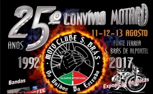 Convívio Motard de São Brás de Alportel celebra bodas de prata 	