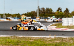 José Pedro Pinto sobe ao pódio na estreia no Campeonato da Andaluzia de Karting