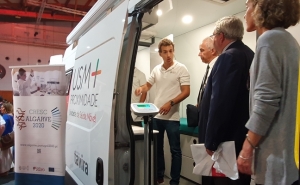 ALGARVE APRESENTOU UNIDADE DE SAÚDE MÓVEL + PROXIMIDADE NA MOSTRA PT 2020
