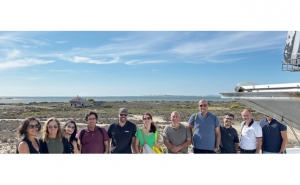 Equipa reitoral visita Culatra 2030 e prepara «Social Innovation Camp» da Aliança SEA-EU