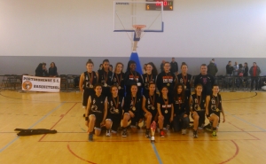Sub16 Femininas Farense Basquetebol sagram-se Campeãs do Algarve
