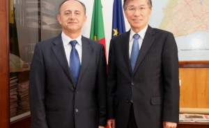 David Santos reuniu-se com Embaixador da Coreia em Portugal