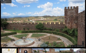  Castelo de Silves pode ser visto no «Street View» da Google Maps