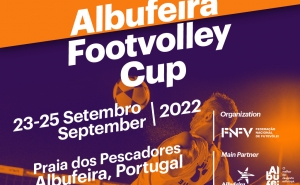 «Albufeira Footvolley Cup 2022» recebe os melhores atletas europeus na Praia dos Pescadores 