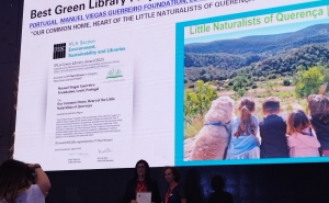 «A NOSSA CASA COMUM» DE QUERENÇA DISTINGUIDA EM PRÉMIO INTERNACIONAL DE BIBLIOTECAS SUSTENTÁVEIS