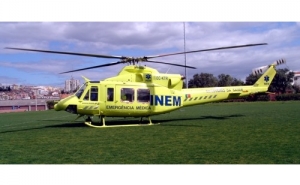 Quatro helicópteros do INEM para emergência médica pré-hospitalar no verão 