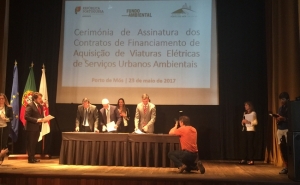 Contrato de Financiamento assinado para Veículos Elétricos Municipais 