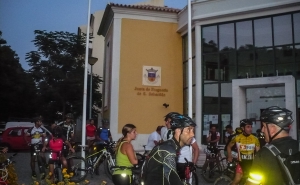  O primeiro passeio de BTT noturno deste verão foi em São Sebastião