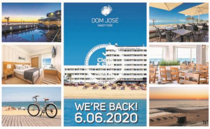 Dom José Beach Hotel | Reabrimos a 6 de junho com toda a segurança
