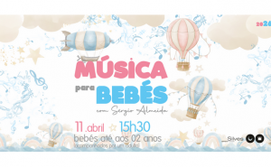 MÚSICA PARA BEBÉS REGRESSA À BIBLIOTECA MUNICIPAL DE SILVES, NO DIA 11 DE ABRIL
