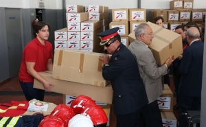 Grupo Os Mosqueteiros entrega equipamentos de combate a incêndios aos Bombeiros do distrito de Faro