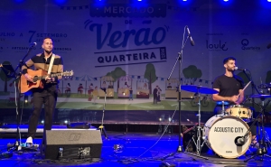 QUARTEIRA | Acoustic City encanta no Mercado de Verão com noite inesquecível