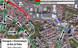 2ª FASE DA PAVIMENTAÇÃO E DRENAGEM DA RUA DA PEDRA AVANÇA ESTA SEMANA
