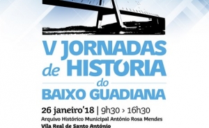 As Jornadas de História do Baixo Guadiana estão de regresso e contam já com a V edição