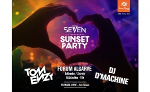 SUNSET NO FORUM ALGARVE MARCA  ABERTURA DE VERÃO A SUL