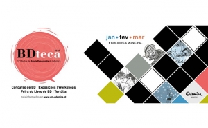 12ª BDTECA – Mostra de Banda Desenhada de Odemira  CONCURSO NACIONAL DE BANDA DESENHADA MARCA INÍCIO DA BDTECA