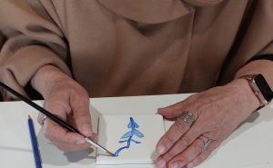 Crianças aprendem «Pintura de Azulejo» 