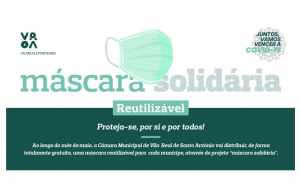 Câmara Municipal de Vila Real de Santo António oferece máscaras a todos os residentes