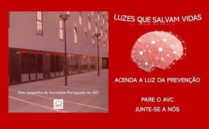 Monumentos e espaços emblemáticos vão brilhar em vermelho e azul, numa ação de consciencialização e prevenção do AVC
