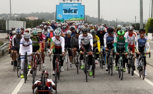 Mais de meio milhar a pedalar em Santarém