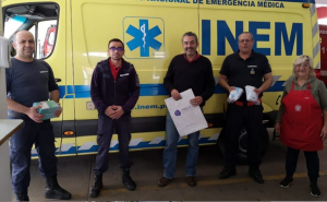 Câmara de Aljustrel reforçou entrega de máscaras e de luvas às IPSS do concelho e à Associação Humanitária de Bombeiros